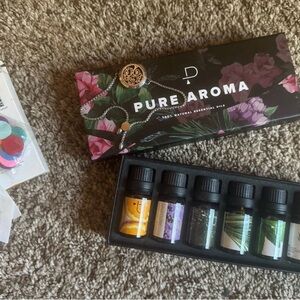 Pure Aroma Essential Oils Set with bracelet